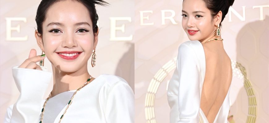 BLACKPINK Lisa went viral with “tooth gem” at Bvlgari event - Breaking ...