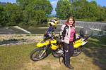 Martina is an enthusiastic motorcyclist and together with her husband like to go on trips with the group.