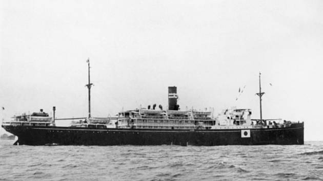 The merchant ship Montevideo Mara was used by the Japanese in 1942 to transport prisoners of war.  Over a thousand people died when she sank