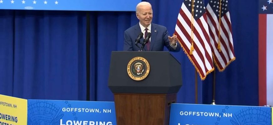 Biden speaks in NH, to visit campaign office in Manchester – NECN