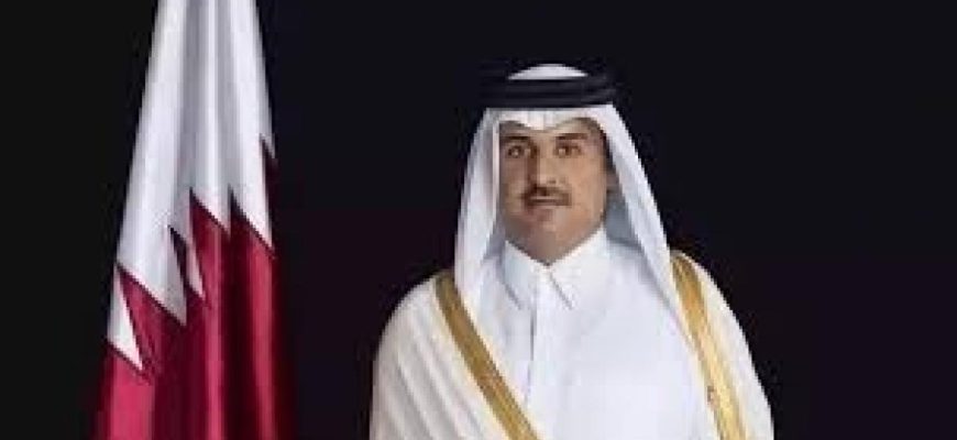 The Emir of Qatar and the Prime Minister of the Netherlands discuss the situation in Gaza