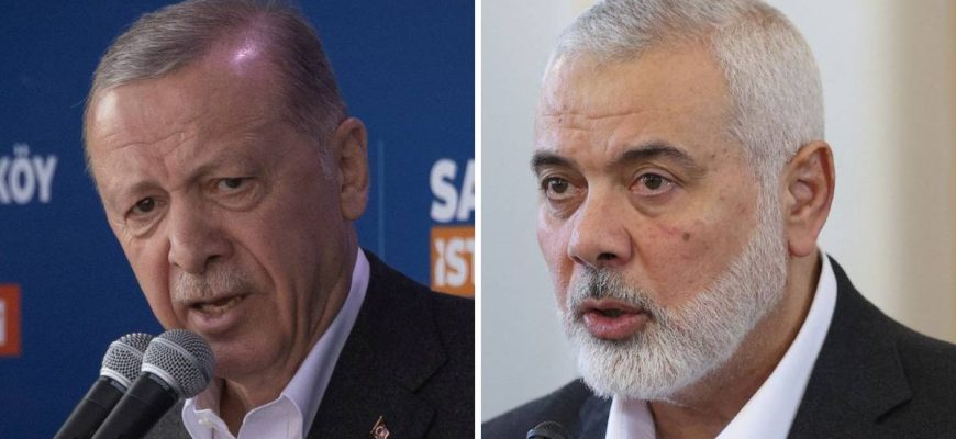 The leader of Hamas arrived in Turkey for a meeting with Erdogan: Everything is shrouded in secrecy....