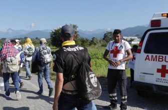 Three migrants die after being hit by a truck in Mexico