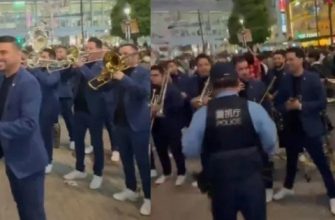 Banda El Recodo: Police interrupt "party" of Mexican band in the streets of Japan (VIDEO)
